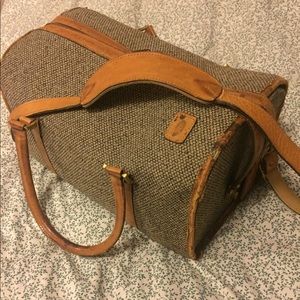 Vintage Hartman luggage carryon, overnight bag